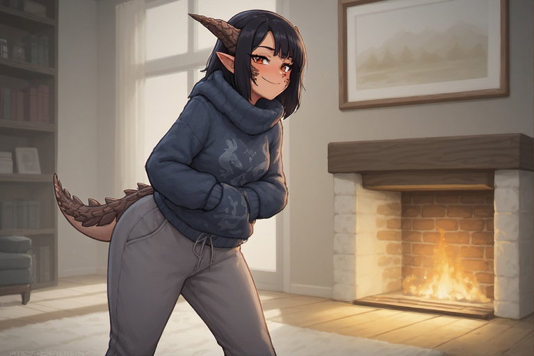 Cover art for Back and cozier than before, a dragon scenario on AI Dungeon