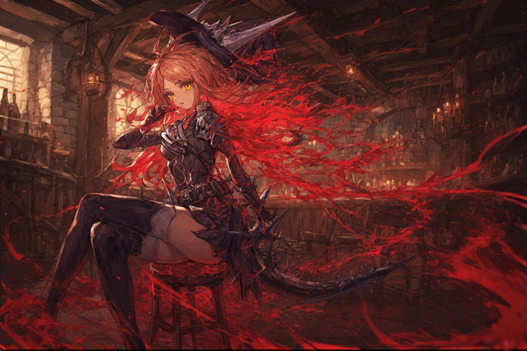 Cover art for Westling Inn: The Thorn Witch, a fantasy scenario on AI Dungeon