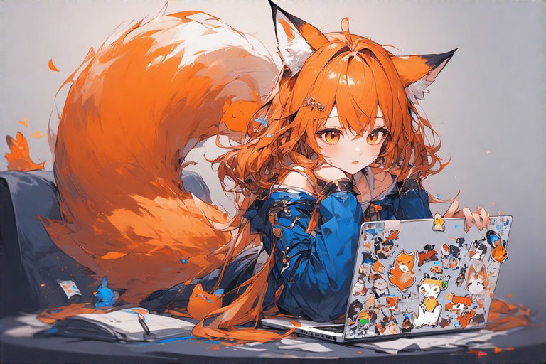 Cover art for Web Lives: Firefox, a firefox scenario on AI Dungeon