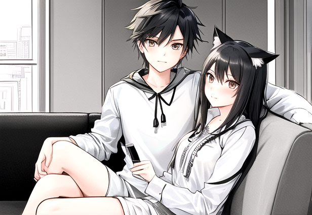 Cover art for Pet-person Integration Program, a roomate scenario on AI Dungeon