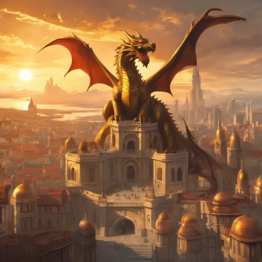 Cover art for The Valyrian Freehold, a dragons scenario on AI Dungeon