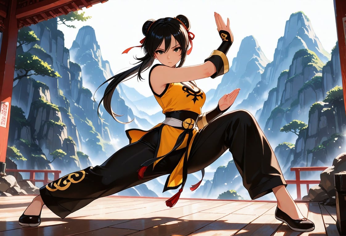 Cover art for The way of the last master: The dragon rise again, a martial art scenario on AI Dungeon