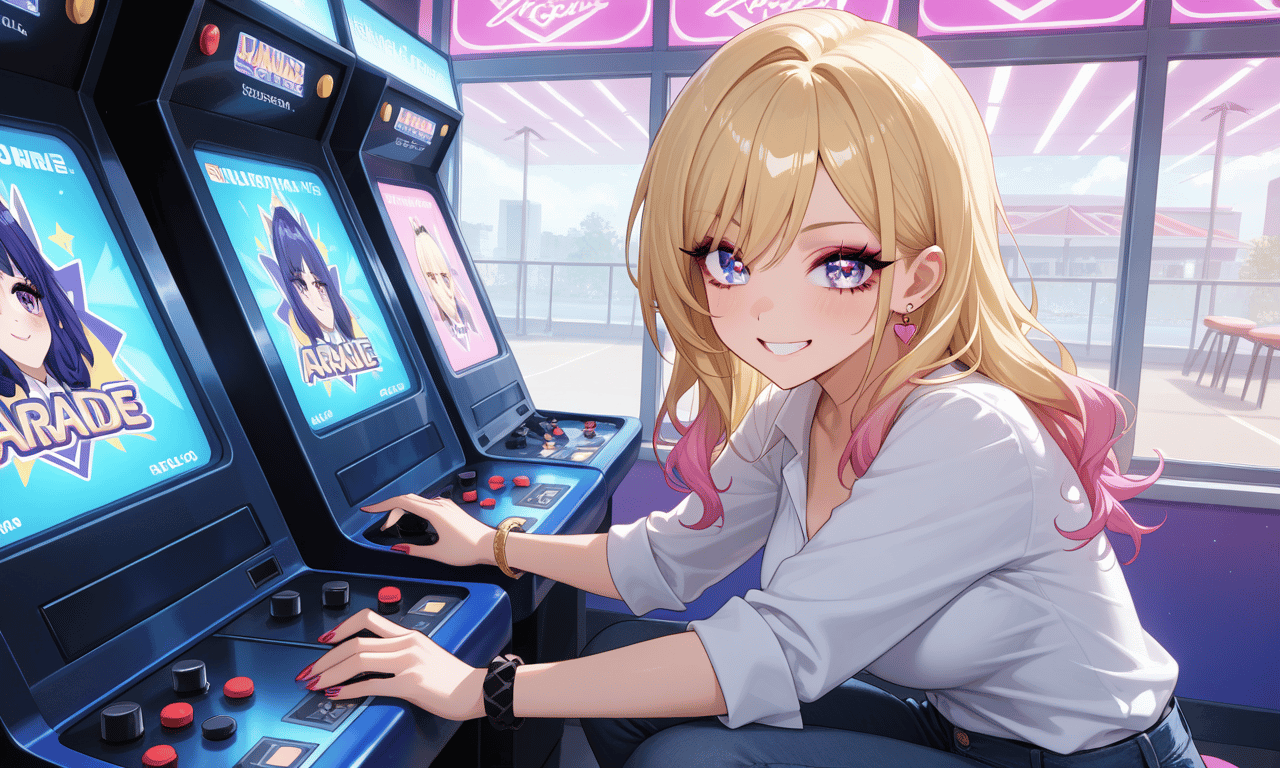 Cover art for Gyaru Sayori wants to play!, a romance scenario on AI Dungeon