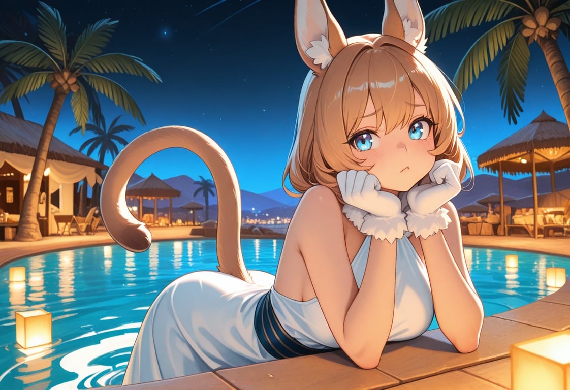 Cover art for The Pouty Camel Princess, a desert scenario on AI Dungeon