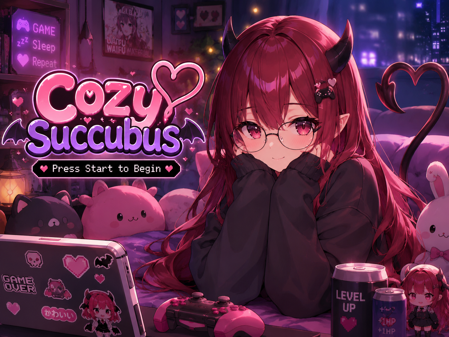 Cover art for Cozy Succubus, a modern scenario on AI Dungeon