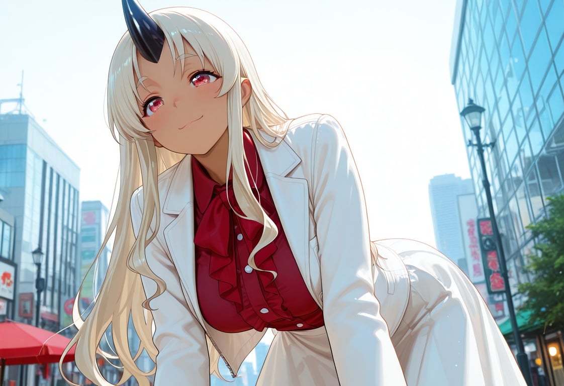 Cover art for A date with an Ogress (Tio), an oni scenario on AI Dungeon