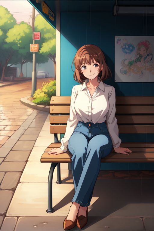 Cover art for Rainy day conversations, a slice of life scenario on AI Dungeon