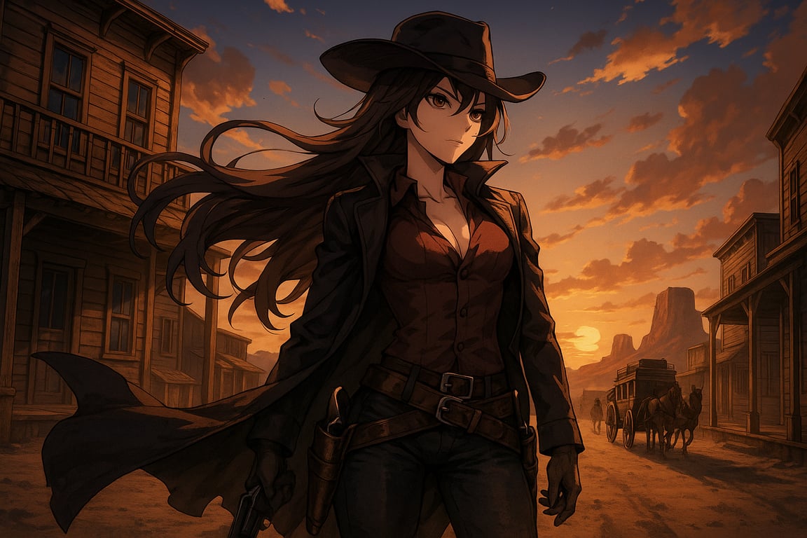 Cover art for Wild West Sandbox RPG, a wild west scenario on AI Dungeon