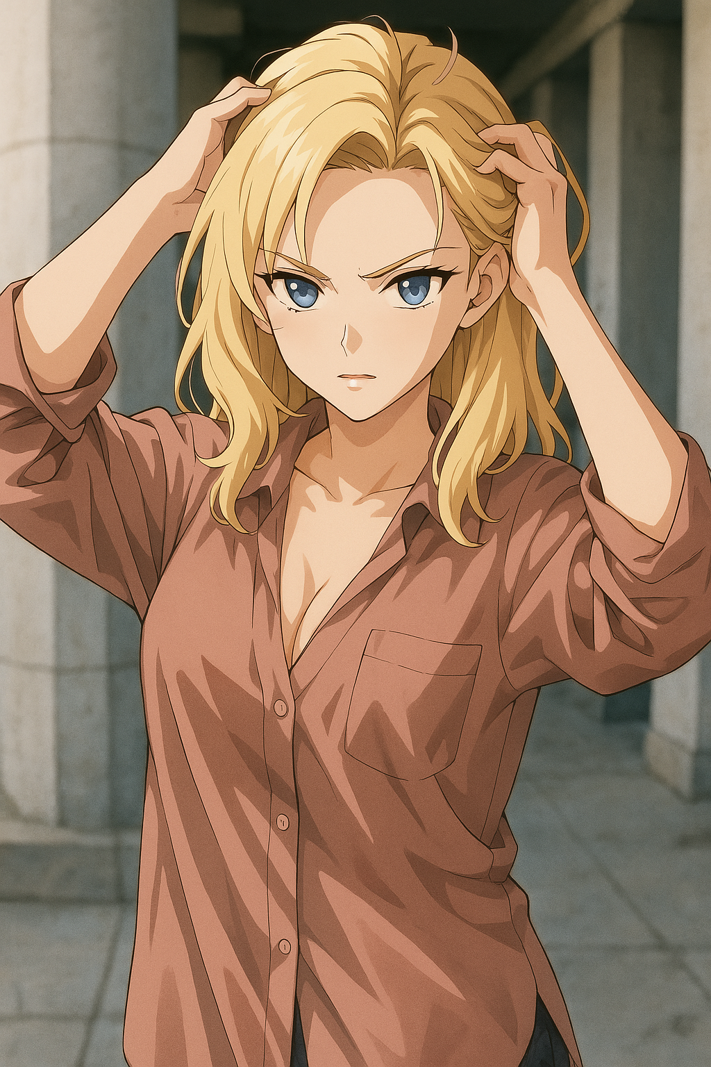 Cover art for A daughters mistake, a daughter scenario on AI Dungeon
