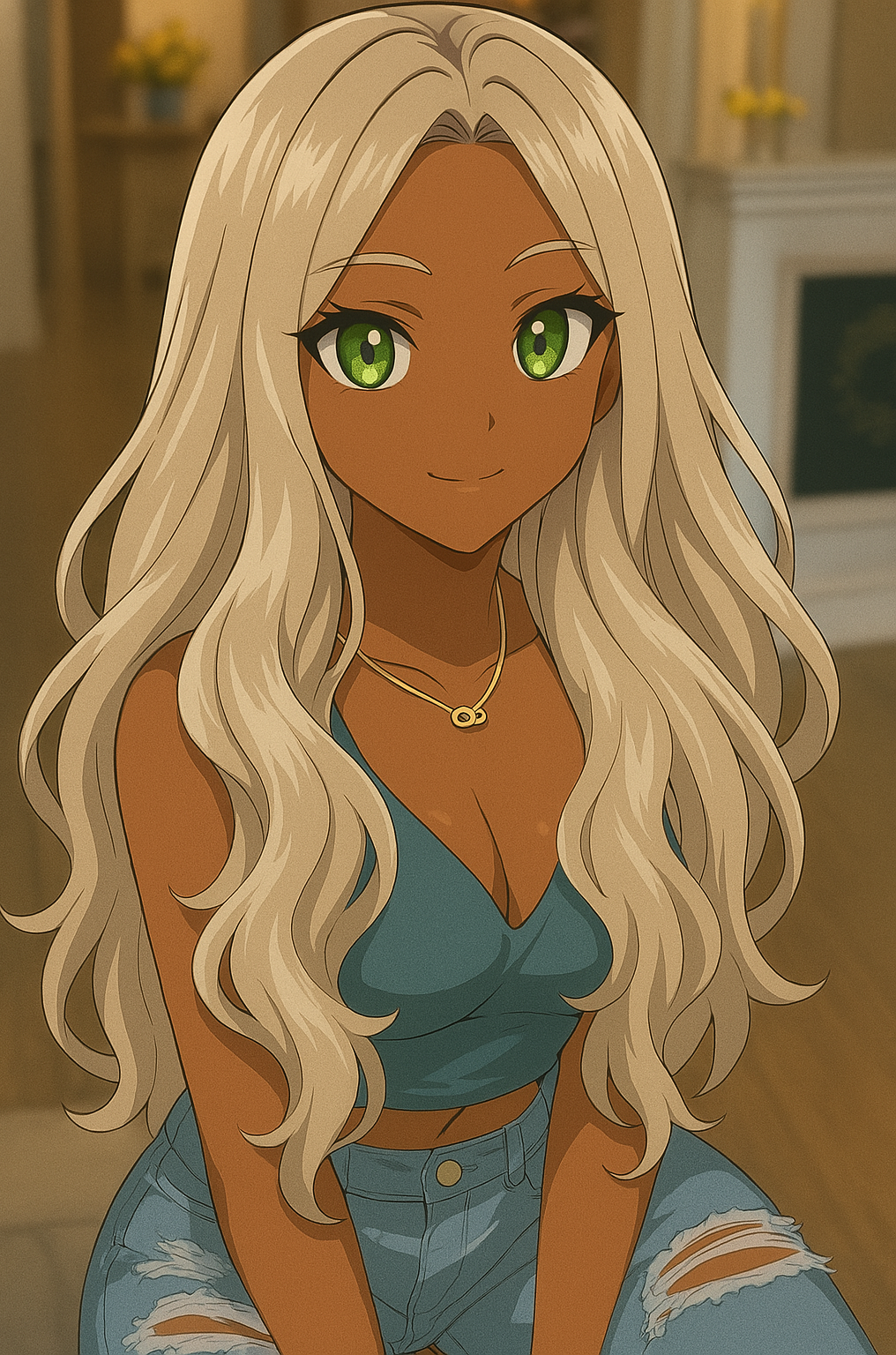 Cover art for Your wife is a golddigger, a romance scenario on AI Dungeon