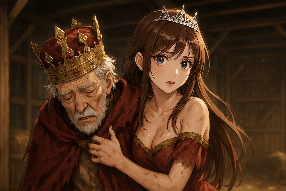 Cover art for You must help us, a drama scenario on AI Dungeon