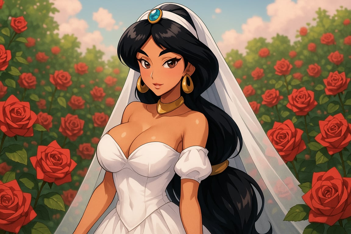Cover art for Jasmines predicament, a disney scenario on AI Dungeon