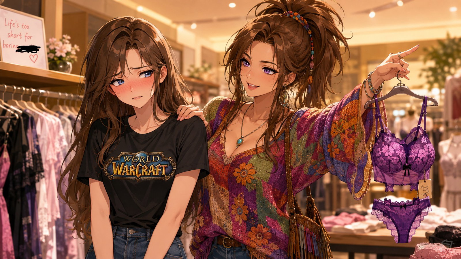 Cover art for Mom... Stop!, a modern scenario on AI Dungeon