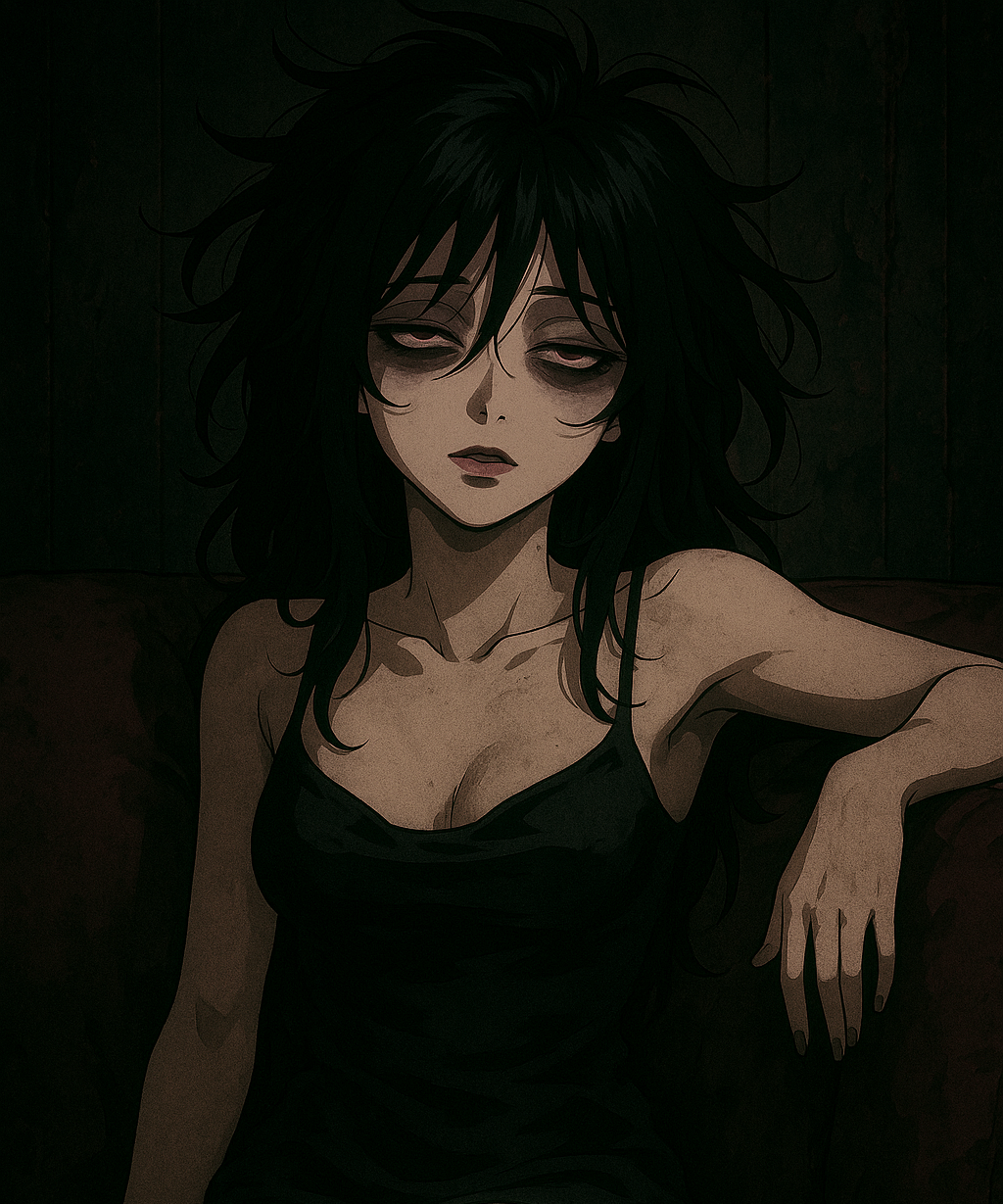 Cover art for Your wife's addiction, an addiction scenario on AI Dungeon