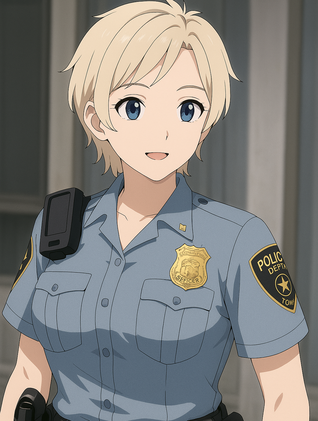 Cover art for Love the Police, a police scenario on AI Dungeon