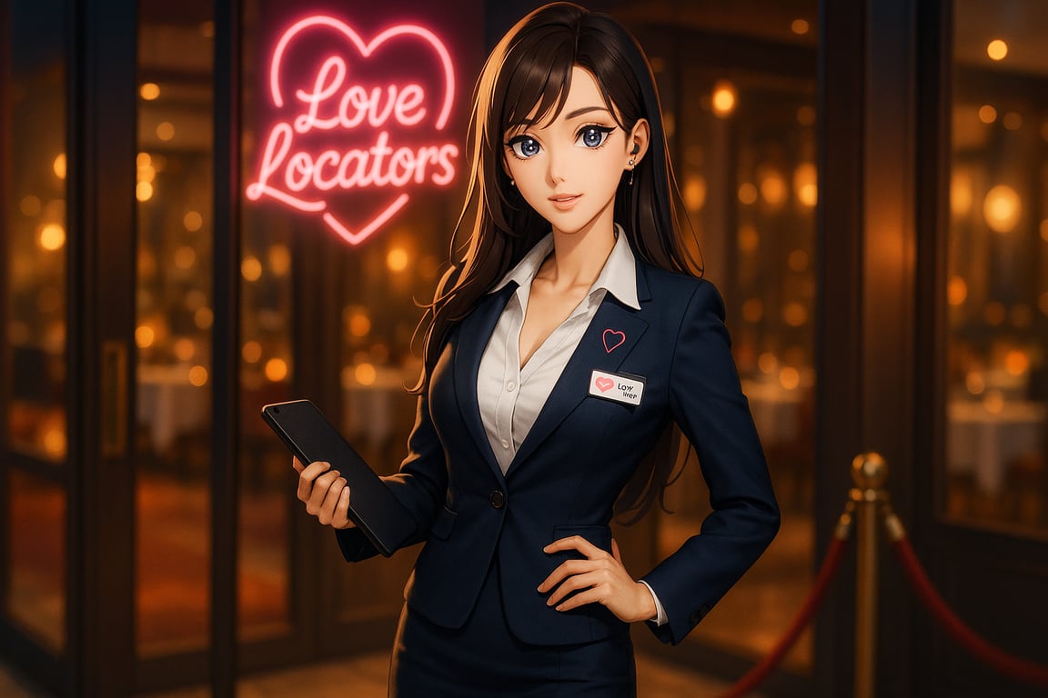 Cover art for Love Locators, a fun scenario on AI Dungeon