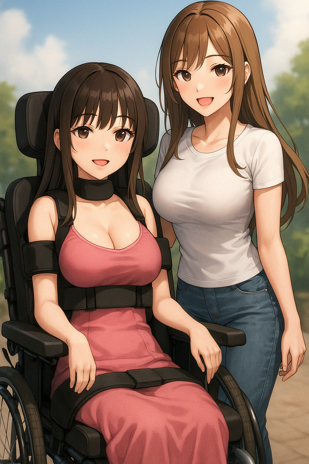 Cover art for Your wife's accident , a love scenario on AI Dungeon