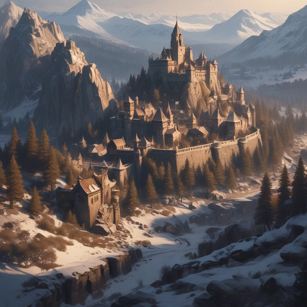 Cover art for Ironoak Legacy, a fantasy scenario on AI Dungeon