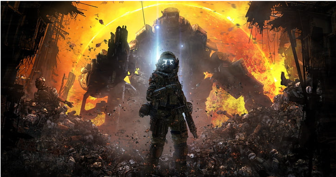 Cover art for Titanfall 2, a titanfall 2 scenario on AI Dungeon