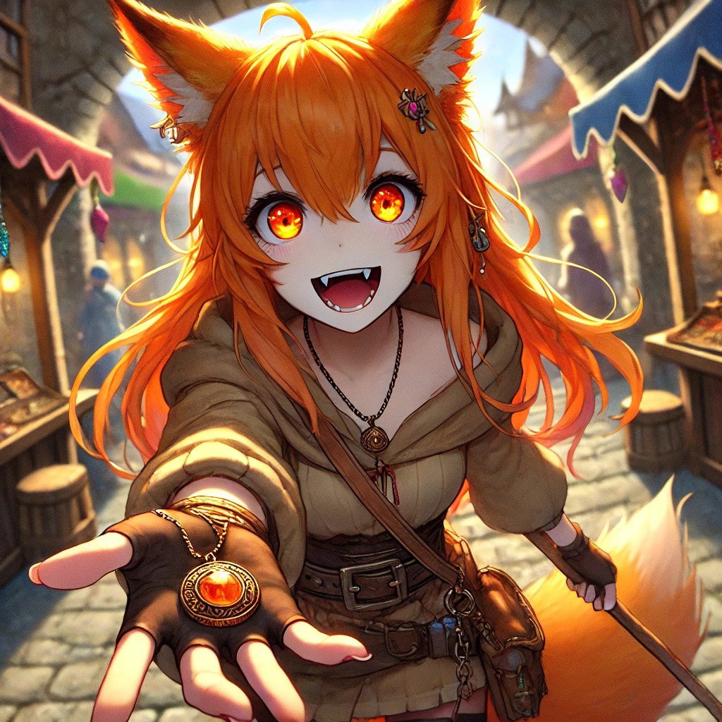 Cover art for You are The Scammed, a fantasy scenario on AI Dungeon