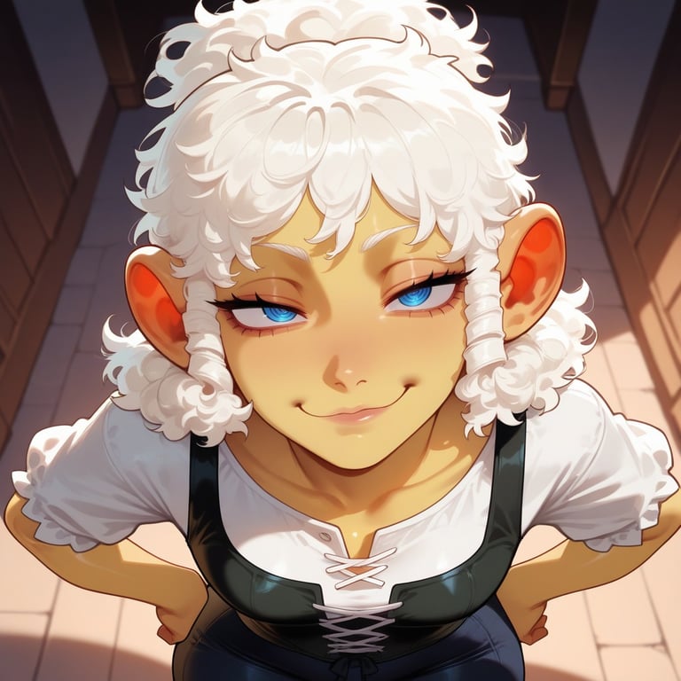 Cover art for Smug Halfling Emissary, a fantasy scenario on AI Dungeon