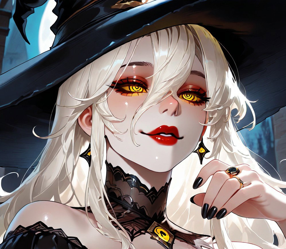 Cover art for You are The Witch's Apprentice, a witch scenario on AI Dungeon