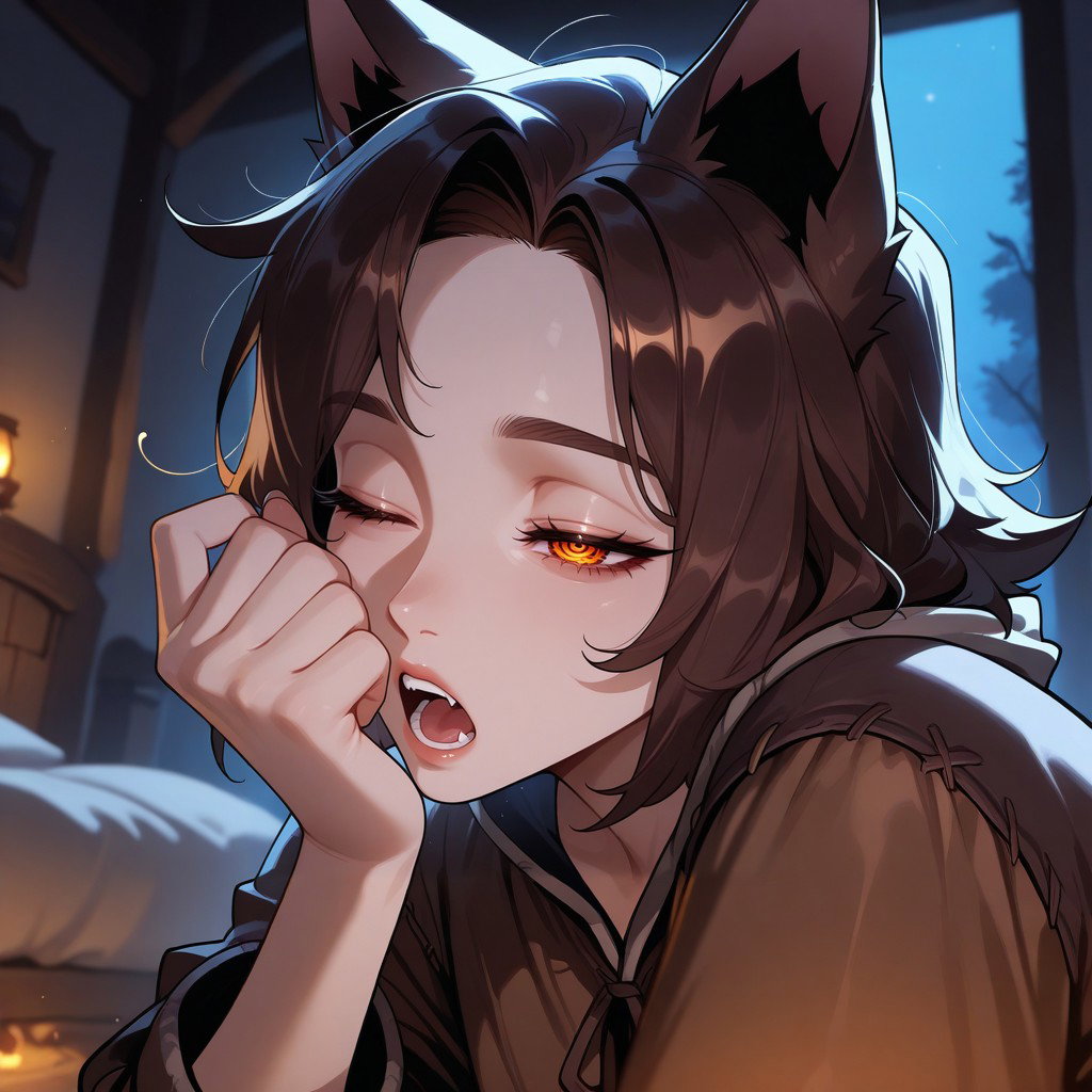 Cover art for I'm Sleepy, a fantasy scenario on AI Dungeon