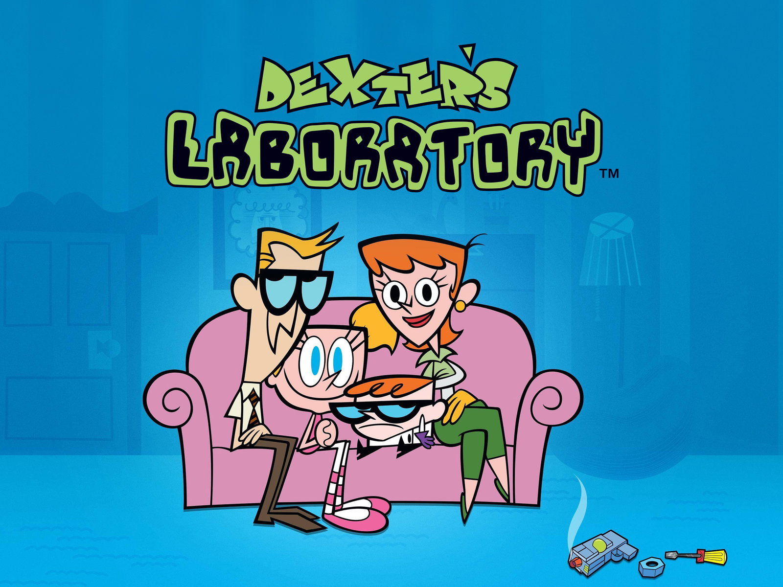 Cover art for Dexter's Laboratory, a cartoon scenario on AI Dungeon