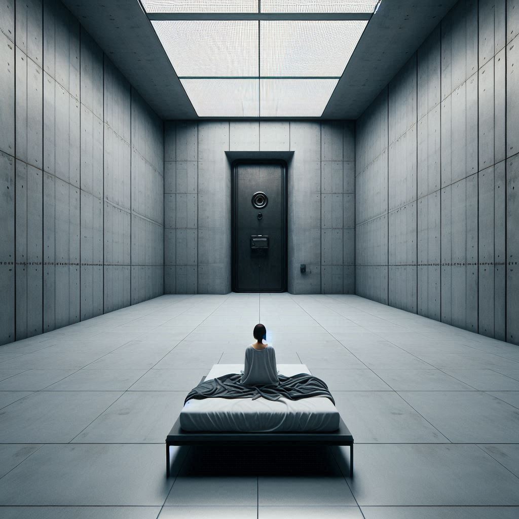Cover art for The room., a mystery scenario on AI Dungeon