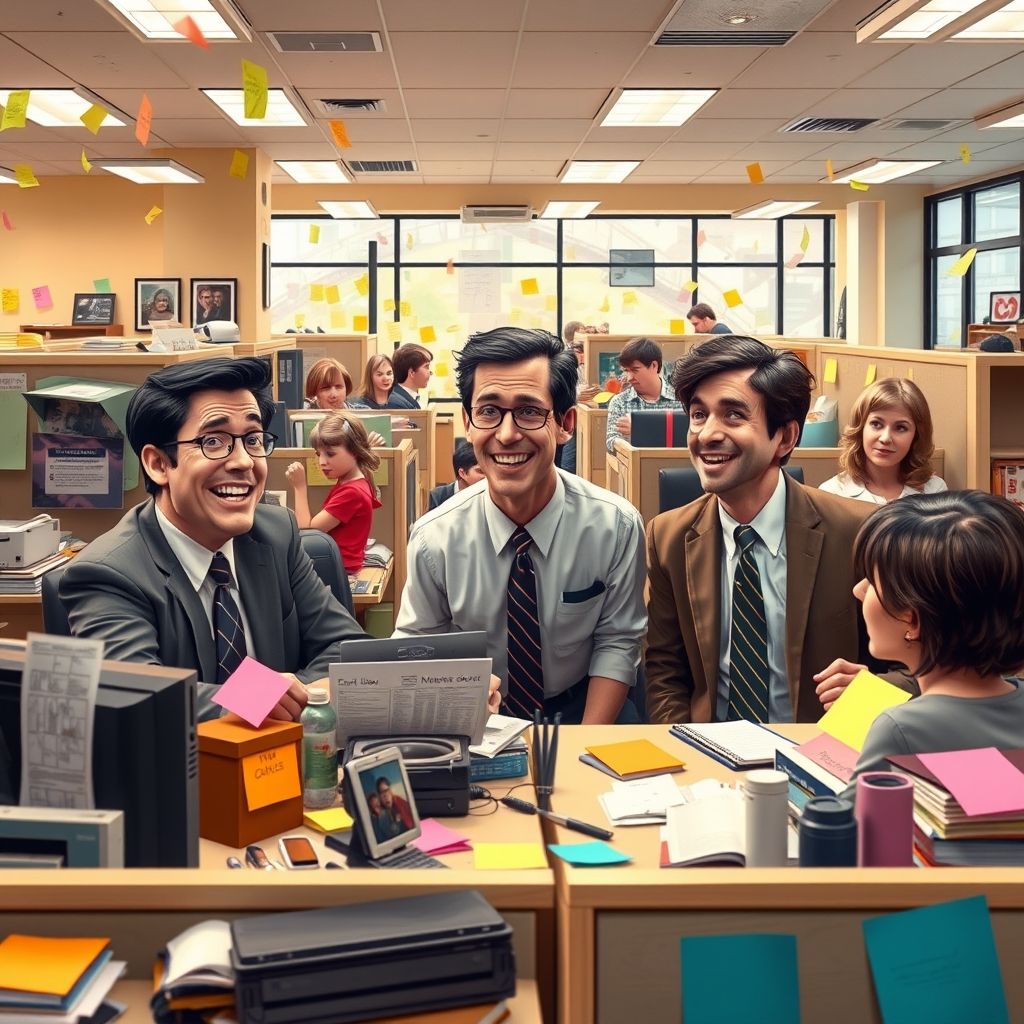 Cover art for The Office (American version), an office scenario on AI Dungeon