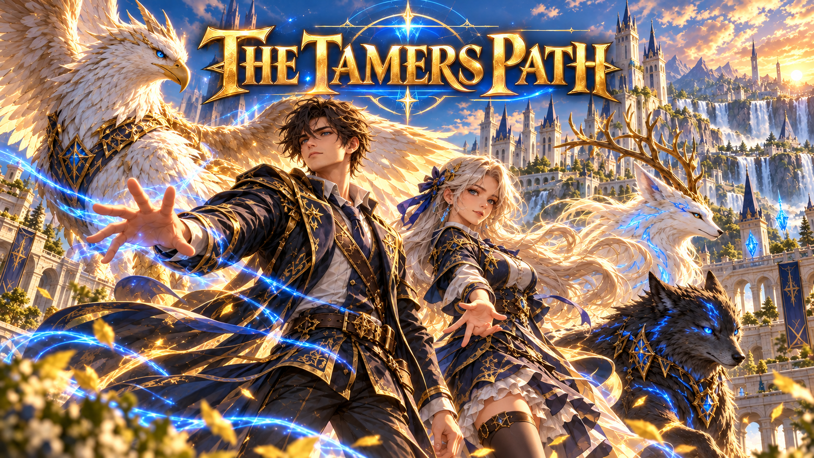 Cover art for The Tamers Path, a fantasy world on Voyage