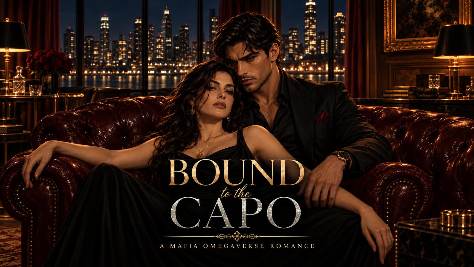 Cover art for Blood & Bond 2, an omegaverse scenario on AI Dungeon