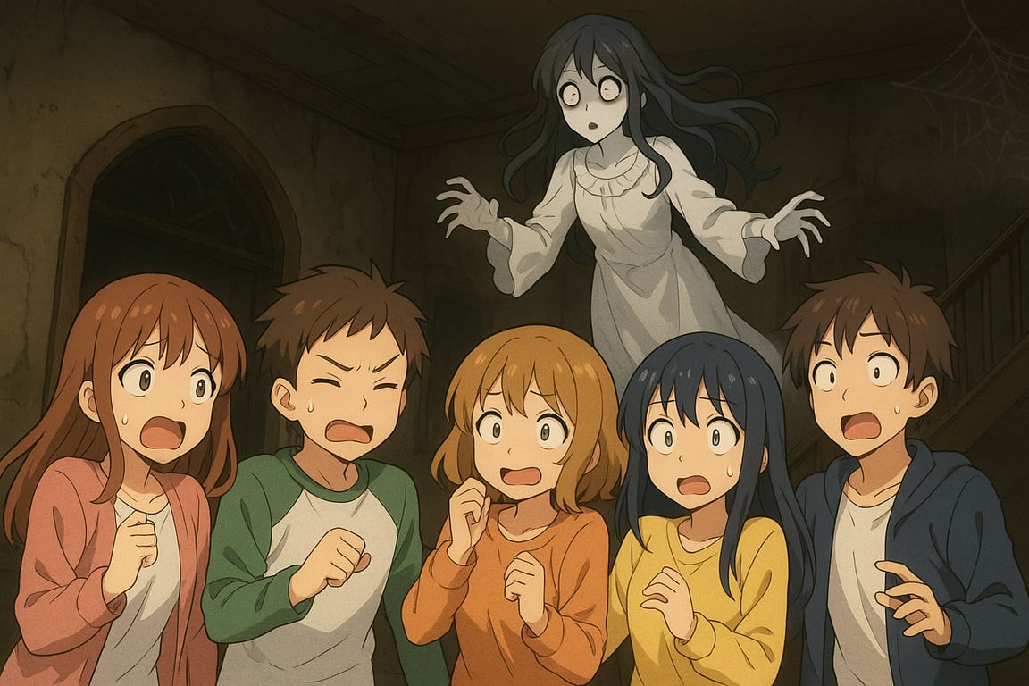 Cover art for Ghost Misadventures, a ghost scenario on AI Dungeon