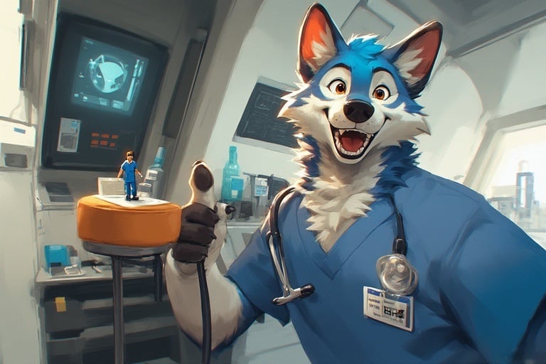 Cover art for The U.S.S. Clemency, a furry scenario on AI Dungeon
