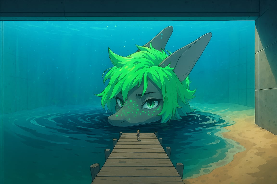 Cover art for The Foundation: Orchid, a furry scenario on AI Dungeon