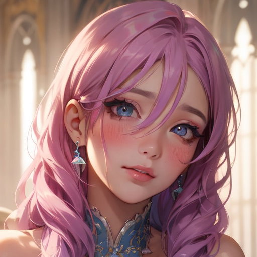 Cover art for Pop Star: Seraphine, a romance scenario on AI Dungeon