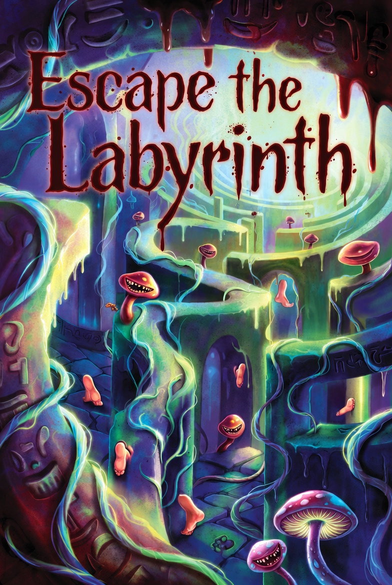 Cover art for Escape the Labyrinth , a free play scenario on AI Dungeon