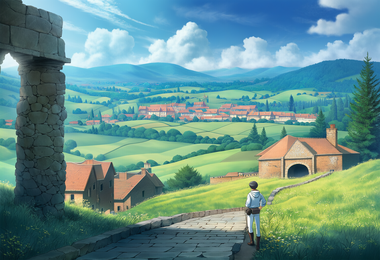 Cover art for Runespire, a fantasy world on Voyage