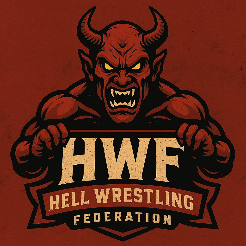 Cover art for HeLl Wrestling Federation, a wrestling scenario on AI Dungeon
