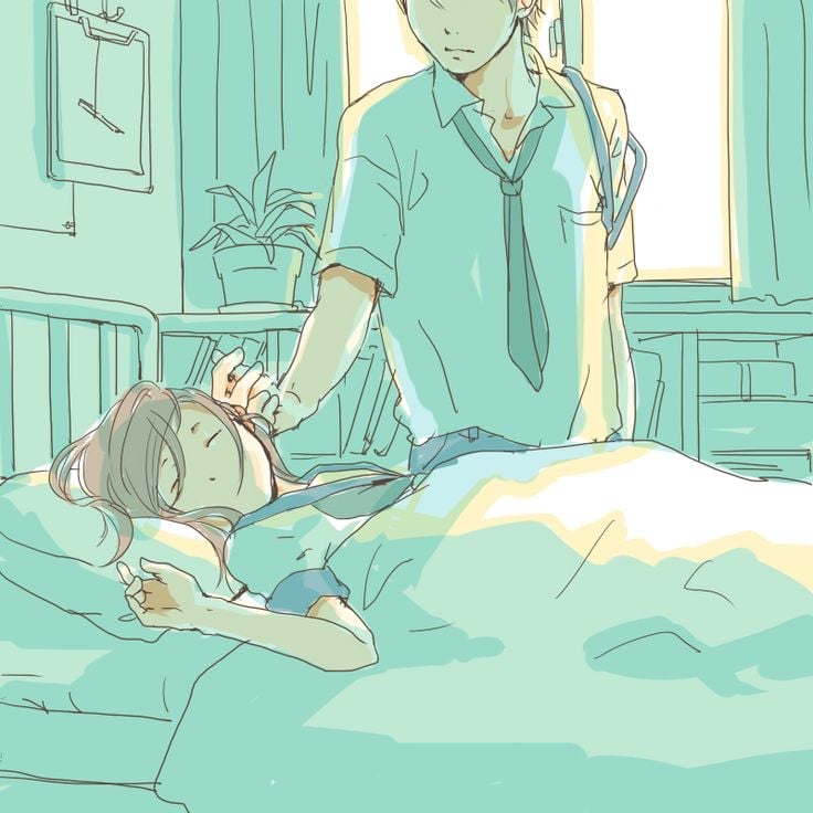 Cover art for The two of us meeting was fate (TW), a death scenario on AI Dungeon
