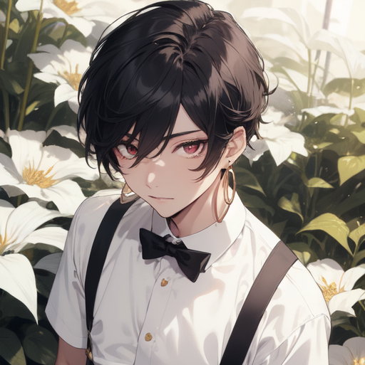 Cover art for You’re a girl in an all boys school, a crossdressing scenario on AI Dungeon