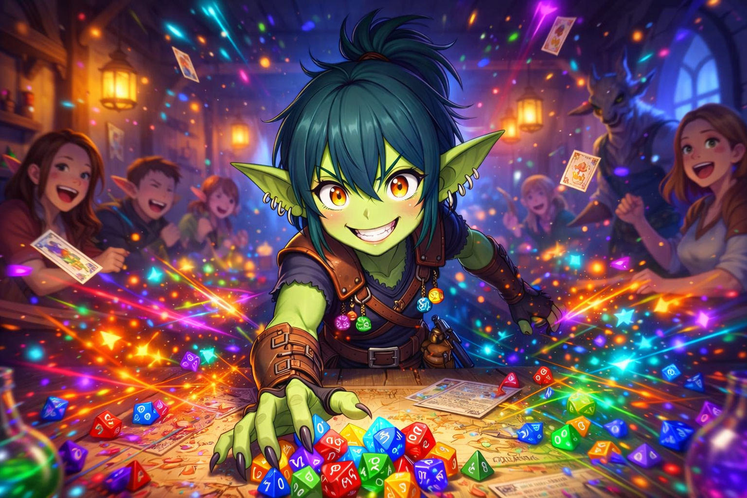 Cover art for Gobby's Ultimate super dungeon of Doom!, a goblin scenario on AI Dungeon
