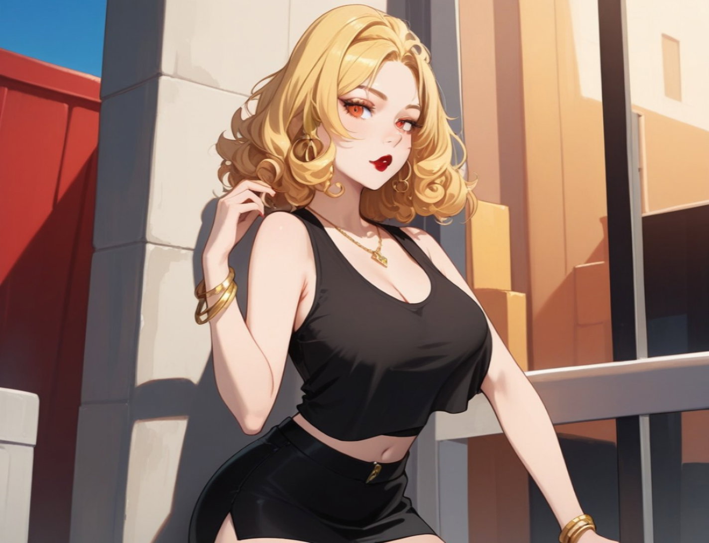 Cover art for Your Hot Friend | Dating Sim |, a romance scenario on AI Dungeon