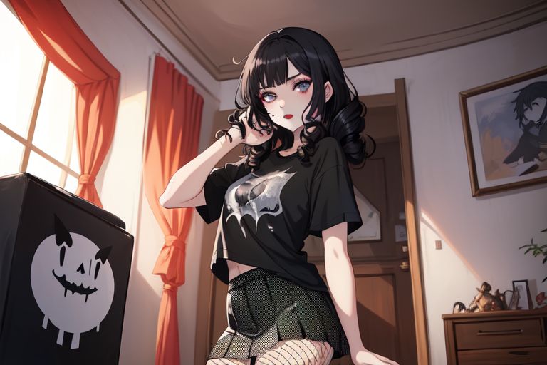 Cover art for Emo Roomie | Dating Sim | , a rpg scenario on AI Dungeon