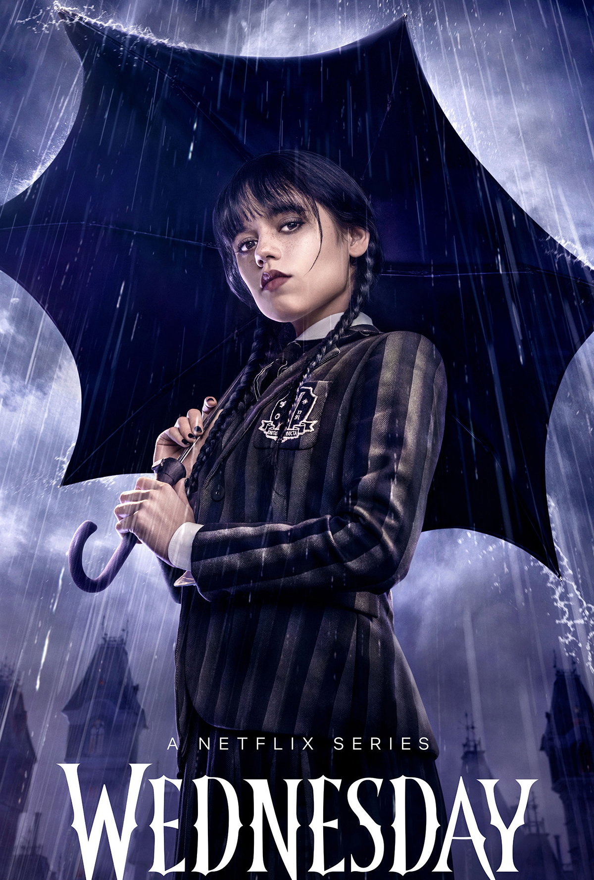 Cover art for Wednesday Nevermore Academy (S2) 👋🏻🖤, a drama scenario on AI Dungeon