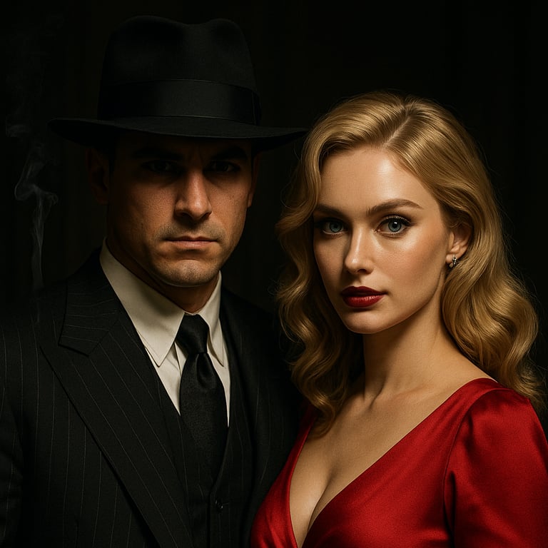 Cover art for Your Mafia Life…, a mafia scenario on AI Dungeon