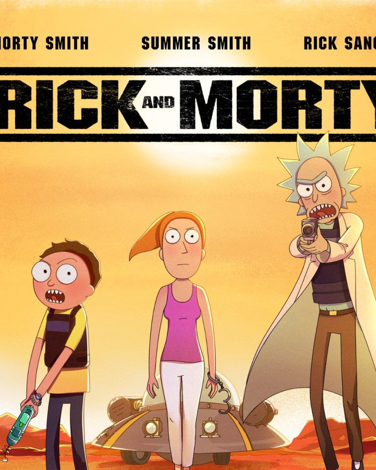 Cover art for Rick and Morty (Content update!), a tv adaptation scenario on AI Dungeon
