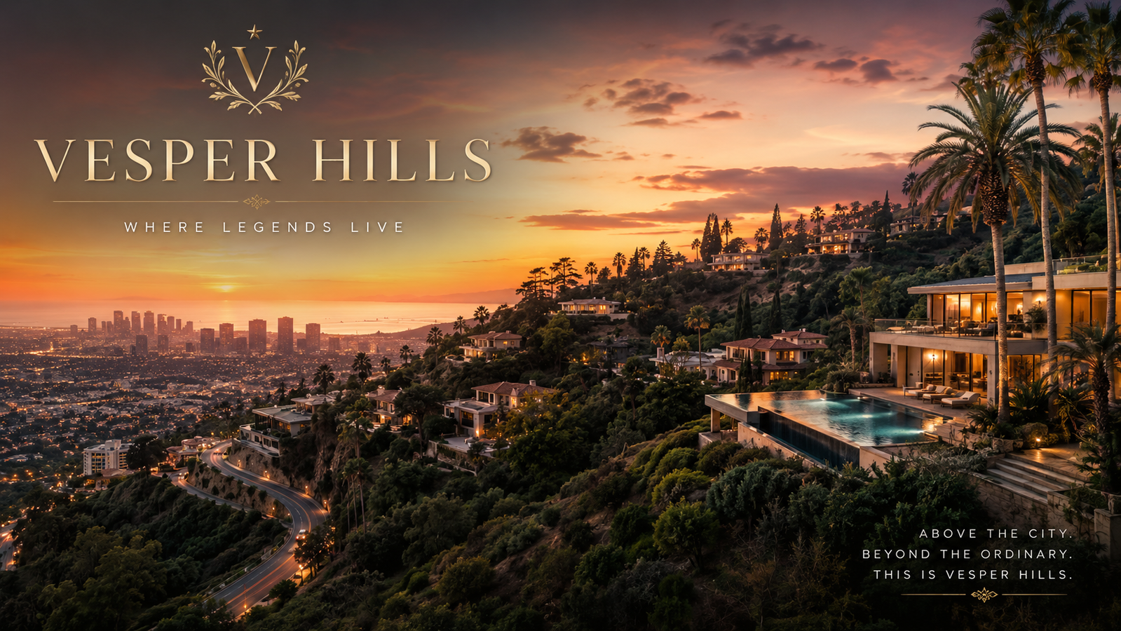 Cover art for Vesper Hills, a hollywood world on Voyage