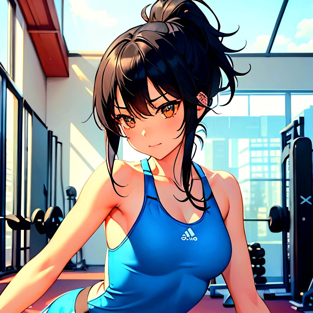 Cover art for Private Yoga Lesson , a nsfw scenario on AI Dungeon