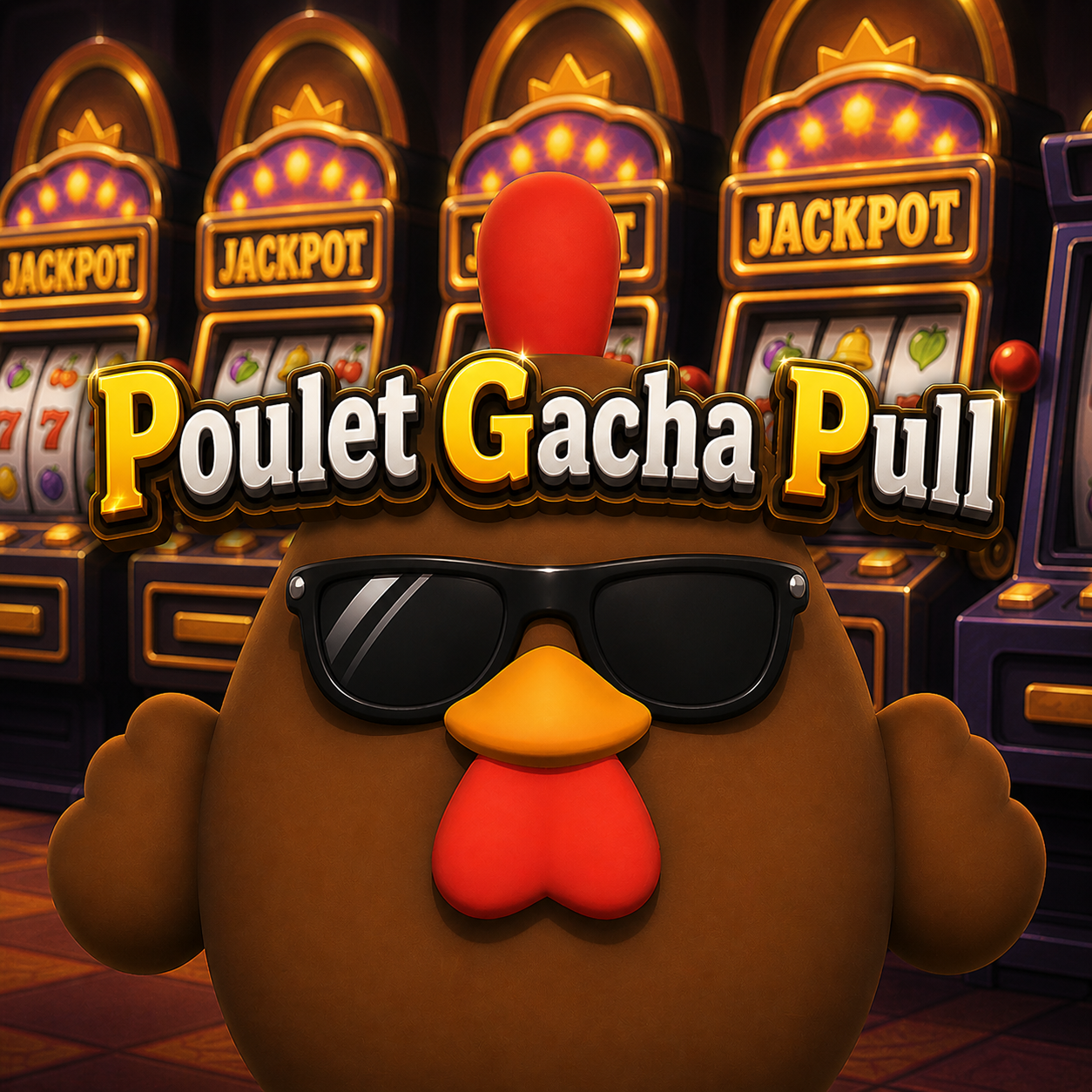 Cover art for 🎰Poulet's Gacha Pull🎰 V(1.5), a script scenario on AI Dungeon